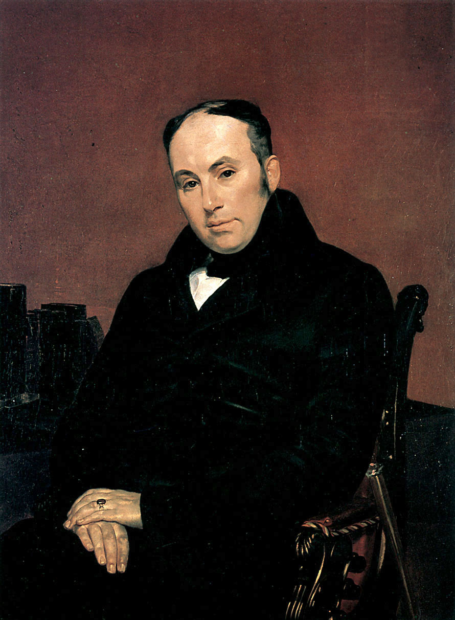 Портрет В. А. Жуковского работы К. П. Брюллова, 1837